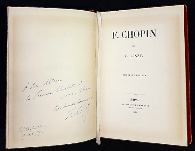 Liszts Chopin Buch 2 2020 Klassik Stiftung Weimar GSA