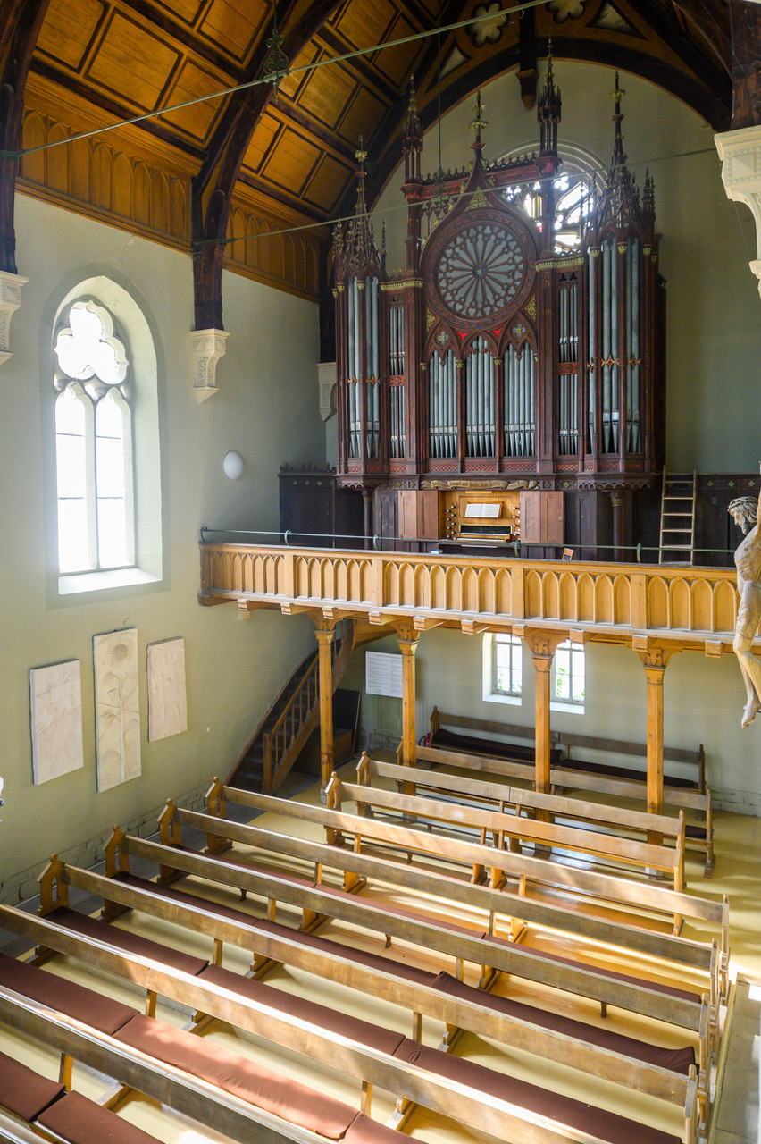 Ettersburg Gesamtansicht Orgel Foto Maik Schuck